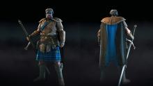 An example of one of Highlander's many armor sets