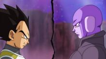 Vegeta eventually faced the 6th Universe's Assassin Hit in the impromptu tournament between Universes 6 and 7. He'd pretty much bulldozed his opponents thus far, so it'd be easy to understand if Vegeta thought the same would happen with this warrior. Still, it didn't, as Hit lived up to his name as the 6th Universe's greatest fighter. (Also, how else besides Vegeta losing was the show going to establish this series newcomer as a legitimate threat?) 