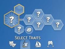The mod adds two additional trait slots, as pictured here, allowing for more character customization. 