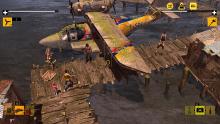 To beat the game, you must find the parts needed to fix a sea plane and escape.