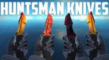 Eye-catching and detailed Huntsman Knives!