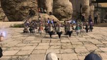 Never a dull day in Final Fantasy XIV. This is a community arranged event, music performance!