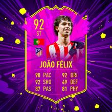 EA recognised Joao Felix's talent with a future stars card.