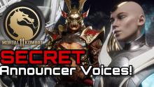 A side by side look at secret new announcers in Mortal Kombat 11. Which is your favorite? 