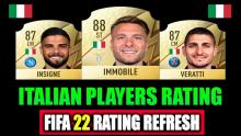Italian Player Rating
