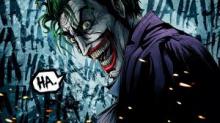 The joker in comics is more cynical