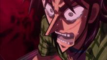 This would be any real person's reaction to having to do anything Kaiji does.