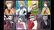 The gym leaders of Kanto.