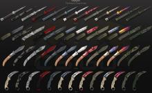 This is just scraping the surface when it comes to knife skins. 