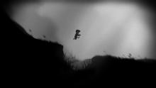 The black-and-white tones paired with the minimal ambient sounds gives this puzzle game a familar 'horror genre' feeling.
