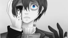 The moment Ciel lost his eye