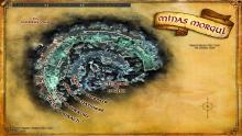 A map of Minas Morgul.