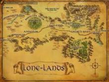 A map of the Lone-Lands.