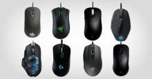 Competitive gaming mouse by different brands showing their exceptional gear.