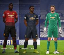 Keeper, Home, and Away kits for the Red Devil's all look good.