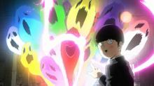 Mob is an esper and can communicate with spirits.