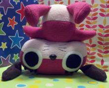 A plush Maromi from Paranoia Agent.
