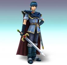 His fiery counterpart, Roy, didn't join him in Smash Bros Brawl