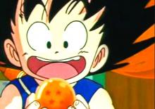 Son Goku learns about the dragon balls.