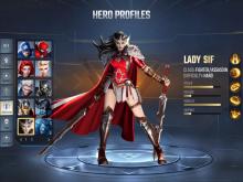 Lady Sif is a hard-difficulty Fighter/Assassin-class Jungler Hero in Marvel Super War, with great mobility, crowd control, and zoning capabilities.