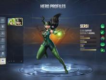 Sersi is a normal-difficulty Support-class Hero in Marvel Super War, having excellent utility skills.