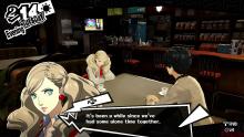Ann and the Protagonist spending Valentines Day in Leblanc