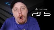 Max freaking out about a fake PS5 anouncement