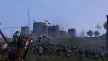 Back up the infantry with siege weapons to take over castles