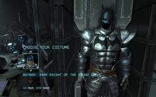 Suit Batman with at the round table Batsuit