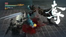 Raiden can make use of 'Blade Mode' to slice enemies in bullet time.