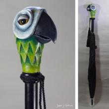 The Parrot Headed Umbrella is the common sense of Mary Poppins and also allows her to fly.