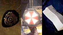 The Resident Evil Pendants Racoon City Police Badge, Umbrella and the Tofu Survivor are definitely worth an investigation. 