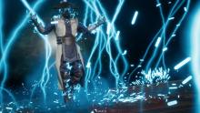 Raiden appears with this electrifying intro.