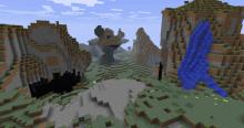 An image of the mountain biome