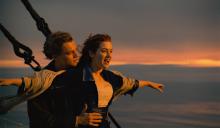 Leonardo DiCaprio is King of the World before the Titanic hits its doomed course.
