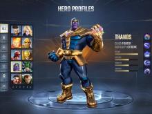 Thanos is an extreme-difficulty Fighter-class Hero in Marvel Super War, who can lane Top or Jungle with his extreme damage output and adaptive playstyle.