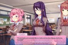 Natsuki only writes about cute stuff, but hates when you point it out. 