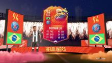 Brazilian star Neymar's special headliners card comes in at a whopping 3.3 million coins.