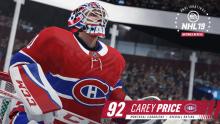 Carey Price of the Canadiens