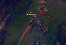 After blinding his enemies with the Nearsight debuff, Nocturne can fly at a priority target over long distances