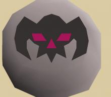 A scary looking rune to cast some scary damage spells.