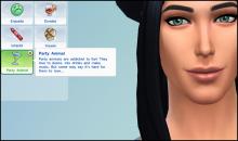 <The Sims 4>-<Party Animal Trait mod>
