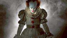 See Bill Skarsgard as Pennywise in a dress in the new It