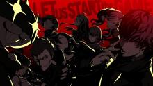 This features the main cast of Atlus' Persona 5, also known as the Phantom Thieves