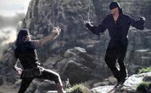 Inigo Montaya fights the masked man. 