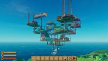 Defy physics and build crazy bases as high and wide as your imagination lets you!