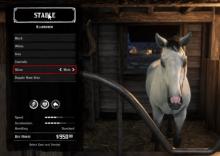 The Kladruber is a horse with high health and stamina that comes from leveling up the trader role.
