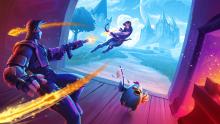 Shoot a color pallet with a rocket launcher and you have Realm Royale