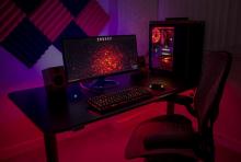Color coordinated setups are always a championed look for gaming setup