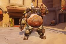Roadhog's most positive victory pose